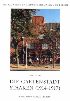 Gartenstadt Staaken, Städtebau, Berliner Siedlung, Schmitthenner